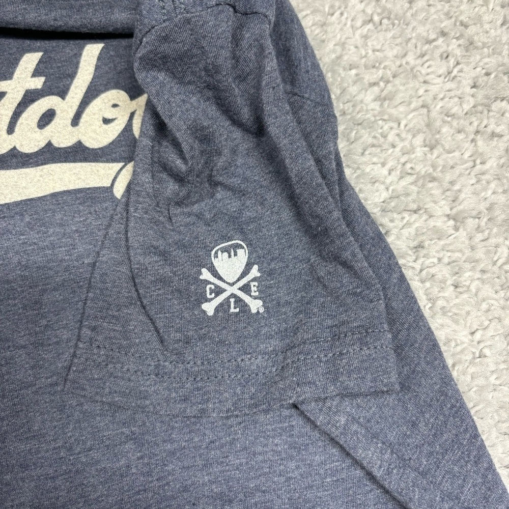 Cleveland Clothing Co Shirt Boys Large Hotdogs $1 Dollar Dogs Casual Tee Light - Picture 3 of 4